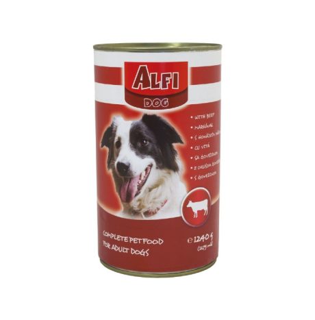 Alfi Dog Konzerv Marha 1240g